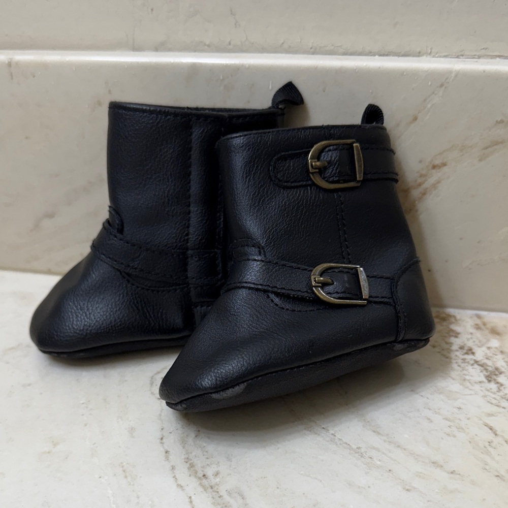 Black Old Navy Baby Boots